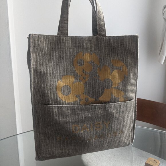 Marc Jacobs Daisy Tote Bag, Army Green & Gold - Picture 1 of 6